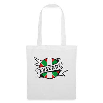 euskadi - pays basque 18 - Sac en tissu - blanc - Devant