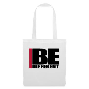 Cool Be Different Logo - Sac en tissu - blanc - Devant