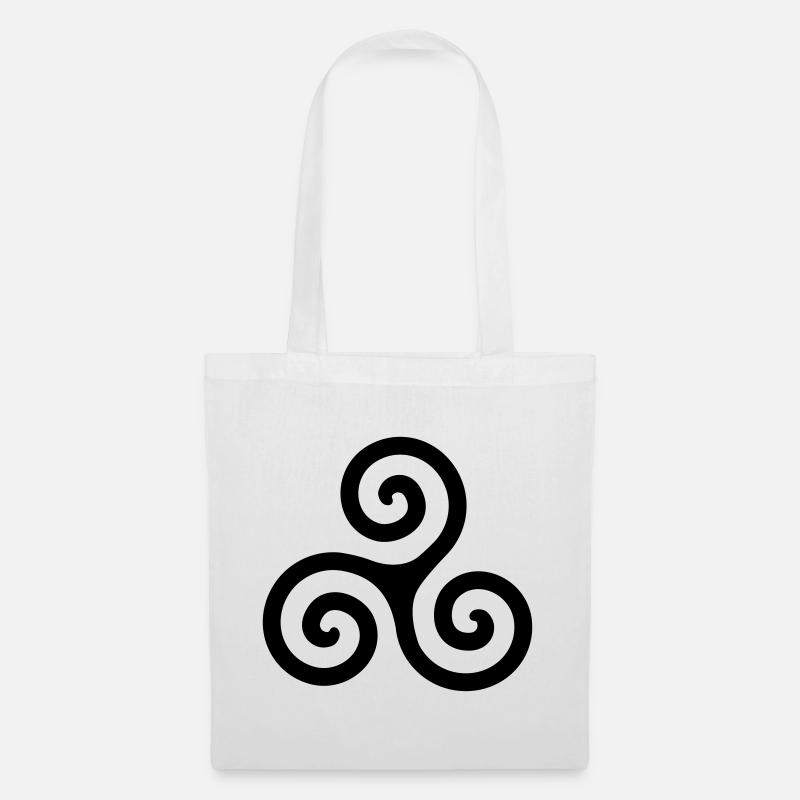 spiral - Tote Bag - white