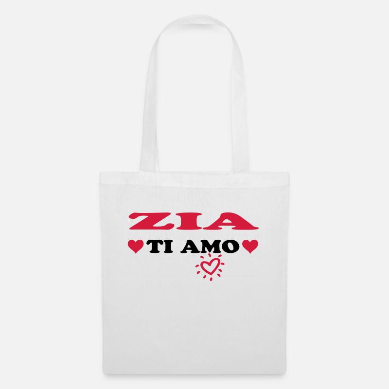 Zia ti amo - Tote Bag - white