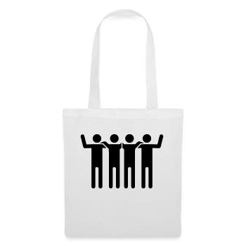 Enterrement de vie de célibataire - Sac en tissu - blanc - Devant