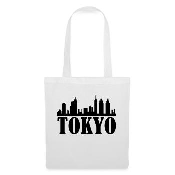 tokyo_01 - Stoffbeutel - Weiß - Vorne