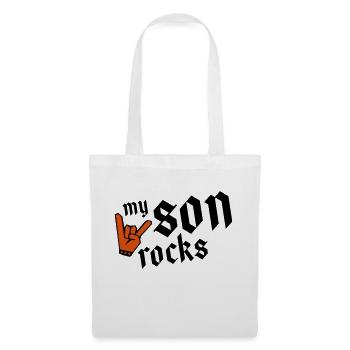 son rocks my - Stoffbeutel - Weiß - Vorne