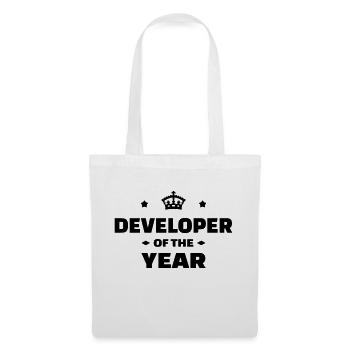 Developer Entwickler Développeur Computer Geek - Tote Bag - white - Front