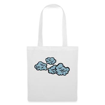 clouds - Tote Bag - white - Front