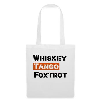 WTF - Tote Bag - white - Front