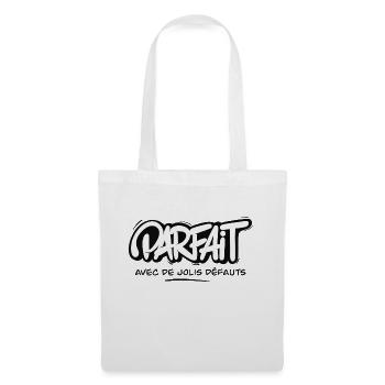 L'homme parfait - Sac en tissu - blanc - Devant