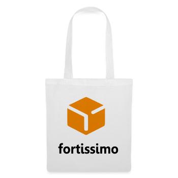 Fortissimo - Sac en tissu - blanc - Devant