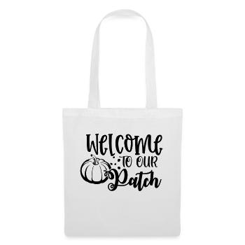 welcome to our patchb - Tote Bag - white - Front