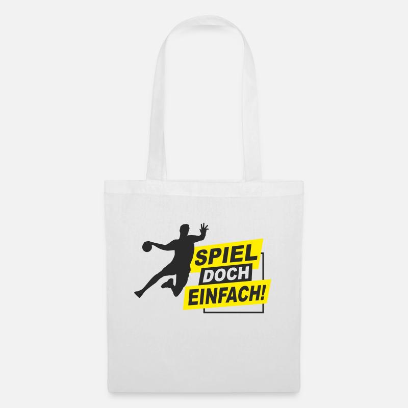 Handball - spiel doch einfach! - Stoffbeutel - Weiß