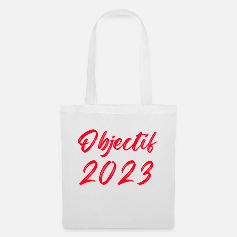 Objectif 2023 - Sac en tissu - blanc