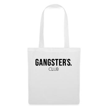 gangstas club - Stoffbeutel - Weiß - Vorne