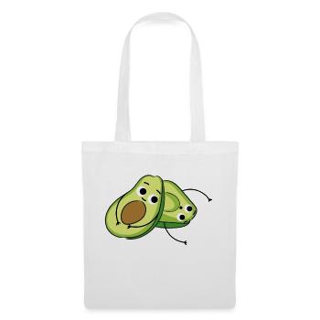 Süße Avocados - Stoffbeutel - Weiß - Vorne