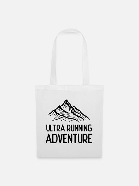 Ultra Running Advrenture - Stoffbeutel - Weiß