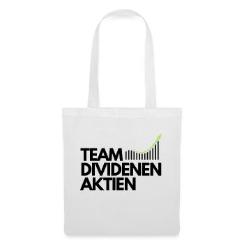TEAM DIVIDENEN AKTIEN - Tote Bag - white - Front