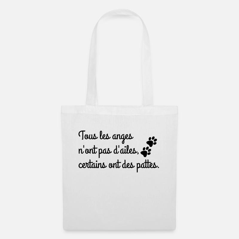 Tous les anges n'ont pas d'ailes - Sac en tissu - blanc
