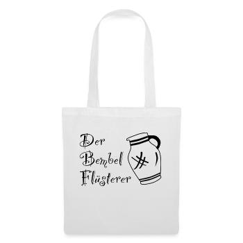 Der Bembelflüsterer - Pssst! Horsche ma her! #FFM - Stoffbeutel - Weiß - Vorne