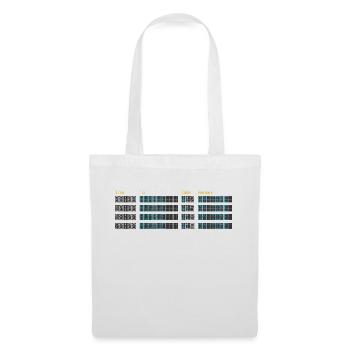 Hustle & Humble - Tote Bag - white - Front