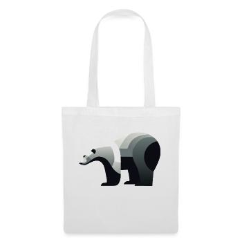 Ours blanc - Sac en tissu - blanc - Devant