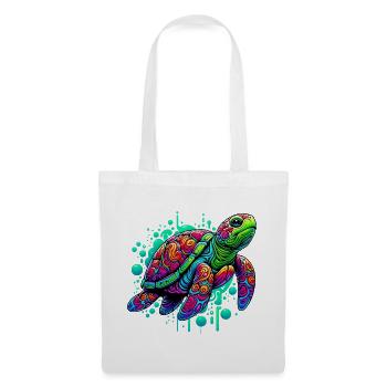 Turtle - Tote Bag - white - Front