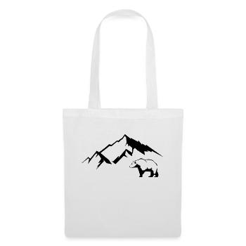 Monts Bear - Sac en tissu - blanc - Devant