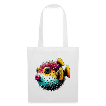 Blowfish - Sac en tissu - blanc - Devant