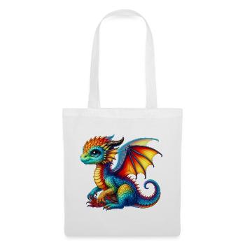 Dragon - Tote Bag - white - Front