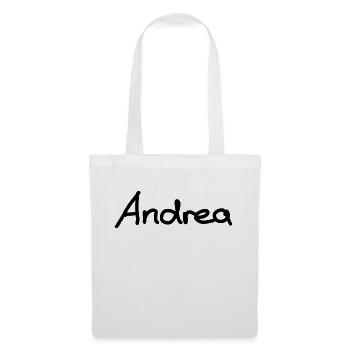 Andrea - Stoffbeutel - Weiß - Vorne