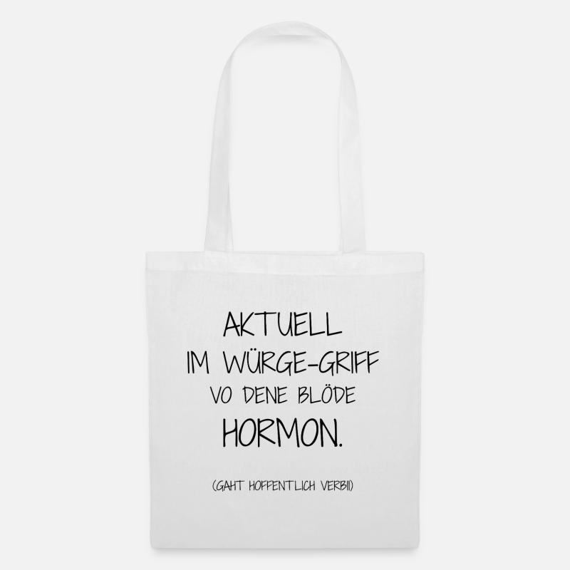 Statement design – irony meets everyday life - Tote Bag - white