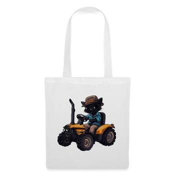 Panther Tractor Farmer - Sac en tissu - blanc - Devant