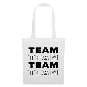 Équipe - Sac en tissu - blanc - Devant