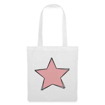 Pink Star Design - Tote Bag - white - Front