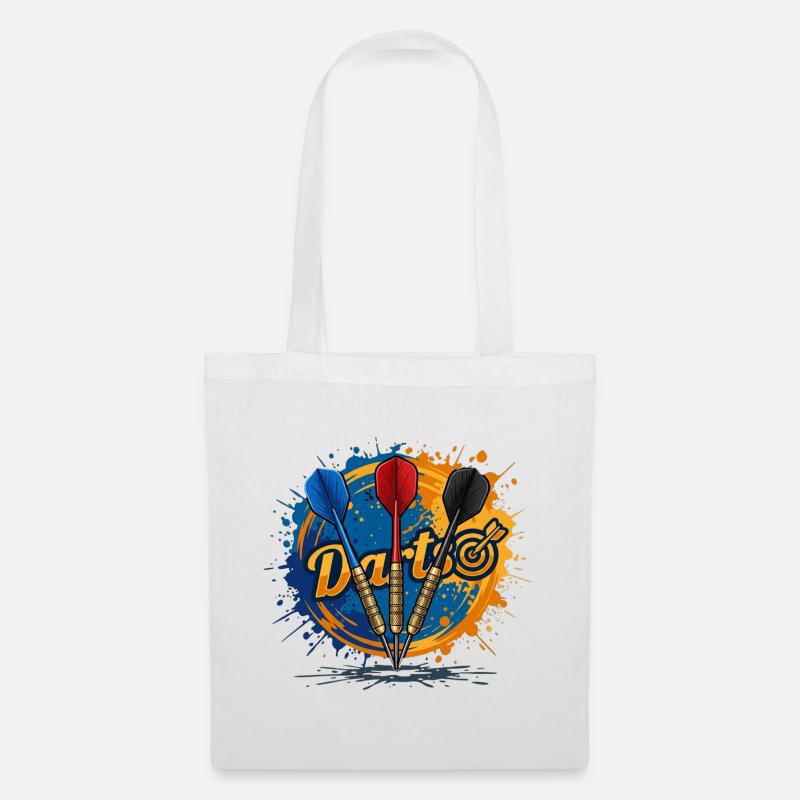 Dartsplash Color Explosion - Tote Bag - white