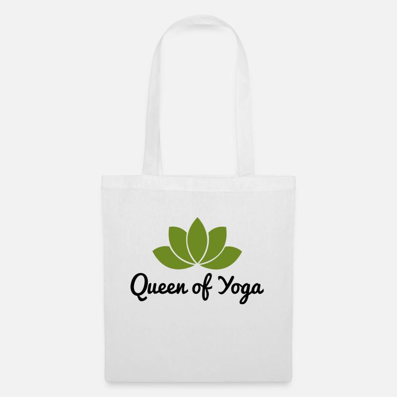 yoga - Stoffbeutel - Weiß