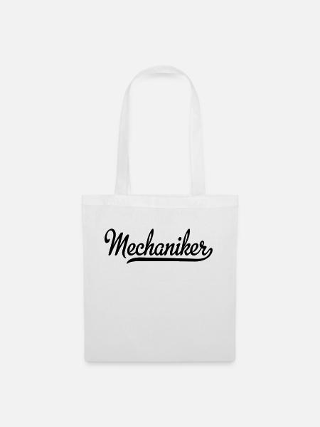 Mechaniker - Stoffbeutel - Weiß
