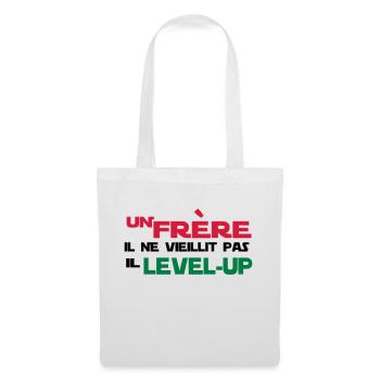 UN frère NE VIEILLIT PAS - Sac en tissu - blanc - Devant