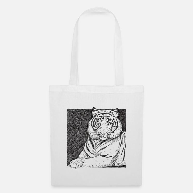 Tiger - Tote Bag - white