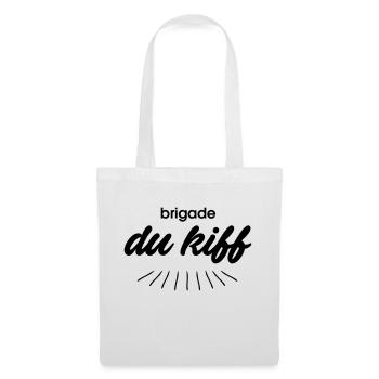 Brigade du kiff - Sac en tissu - blanc - Devant