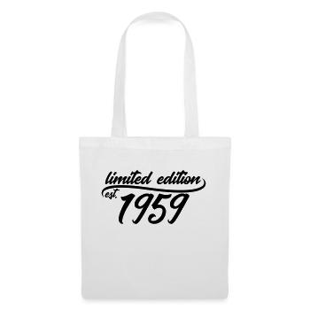 Limited Edition est 1959 - Stoffbeutel - Weiß - Vorne