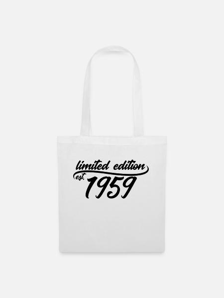 Limited Edition est 1959 - Stoffbeutel - Weiß