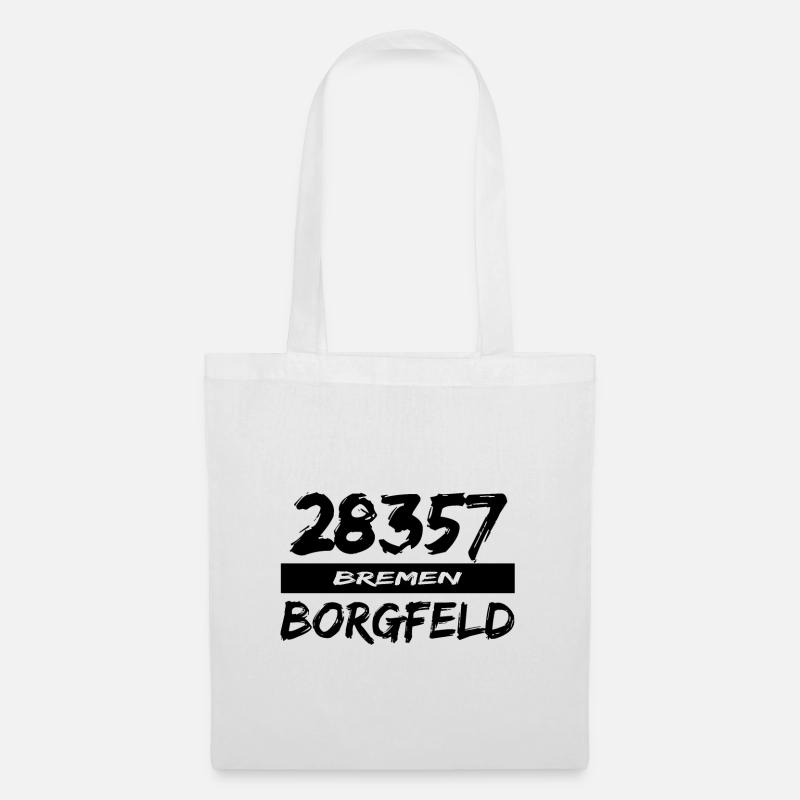 28357 Borgfeld - Stoffbeutel - Weiß
