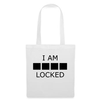 I Am Sher Locked improved - Stoffbeutel - Weiß - Vorne