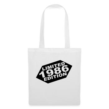 Jahr 1986 limited edition - Stoffbeutel - Weiß - Vorne