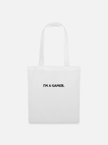 Gaming - Stoffbeutel - Weiß