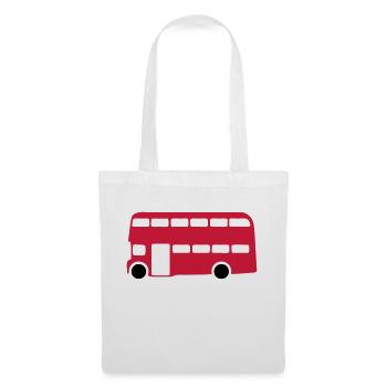 English English bus 1 - Tote Bag - white - Front