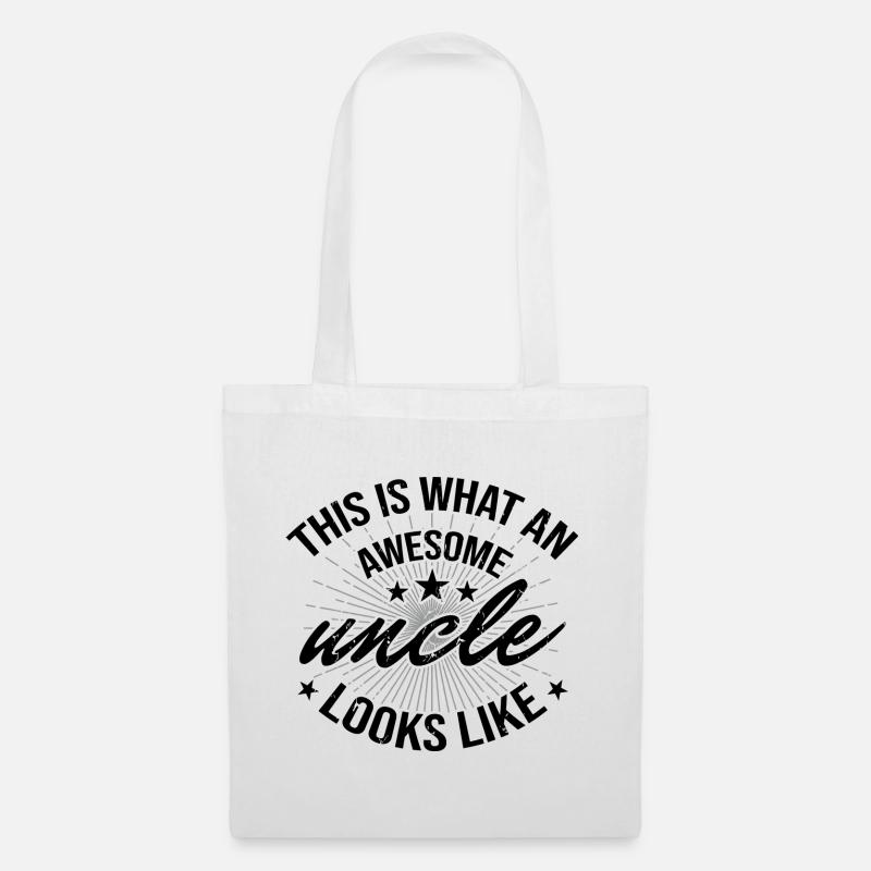 Uncle - Tote Bag - white