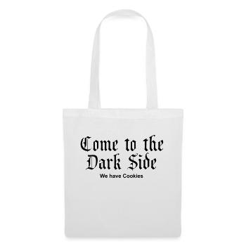Come to the Dark Side - we have Cookies - Sac en tissu - blanc - Devant
