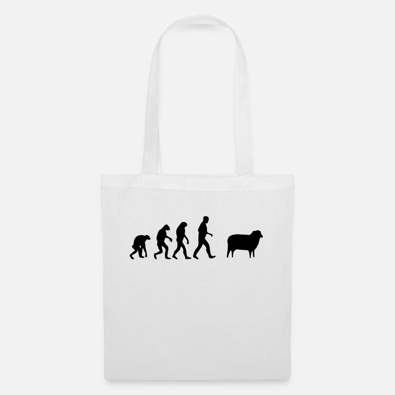 mouton evolution - Sac en tissu - blanc