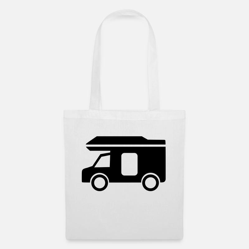 Wohnmobil - Stoffbeutel - Weiß