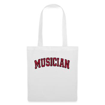Musician - Tote Bag - white - Front